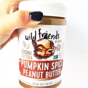 pumpkin spice peanut butter