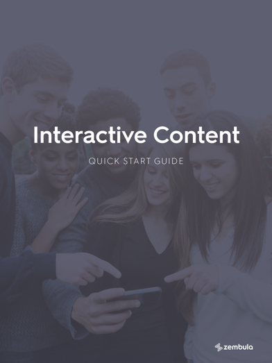Interactive Content Quick Start