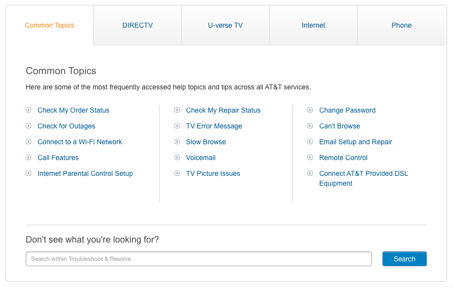 AT&T's interactive marketing examples