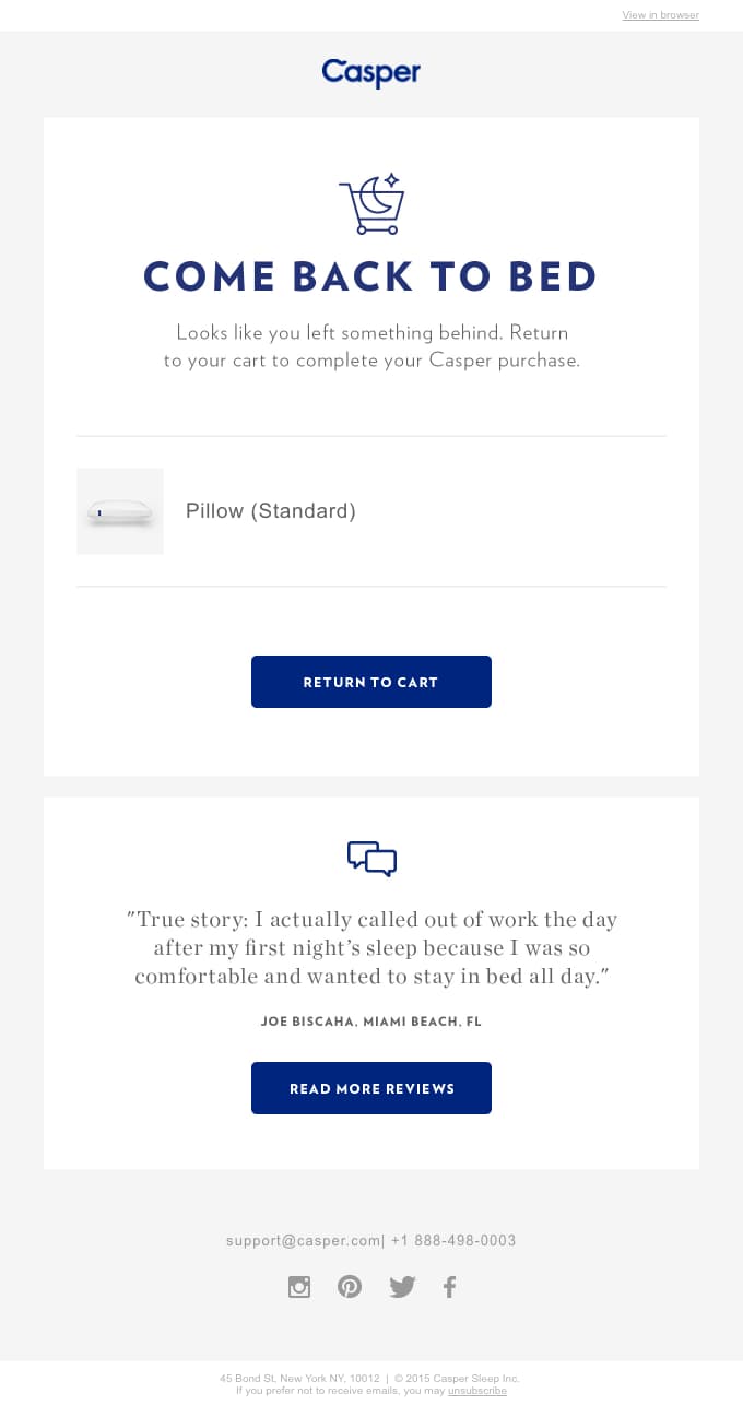 Casper email