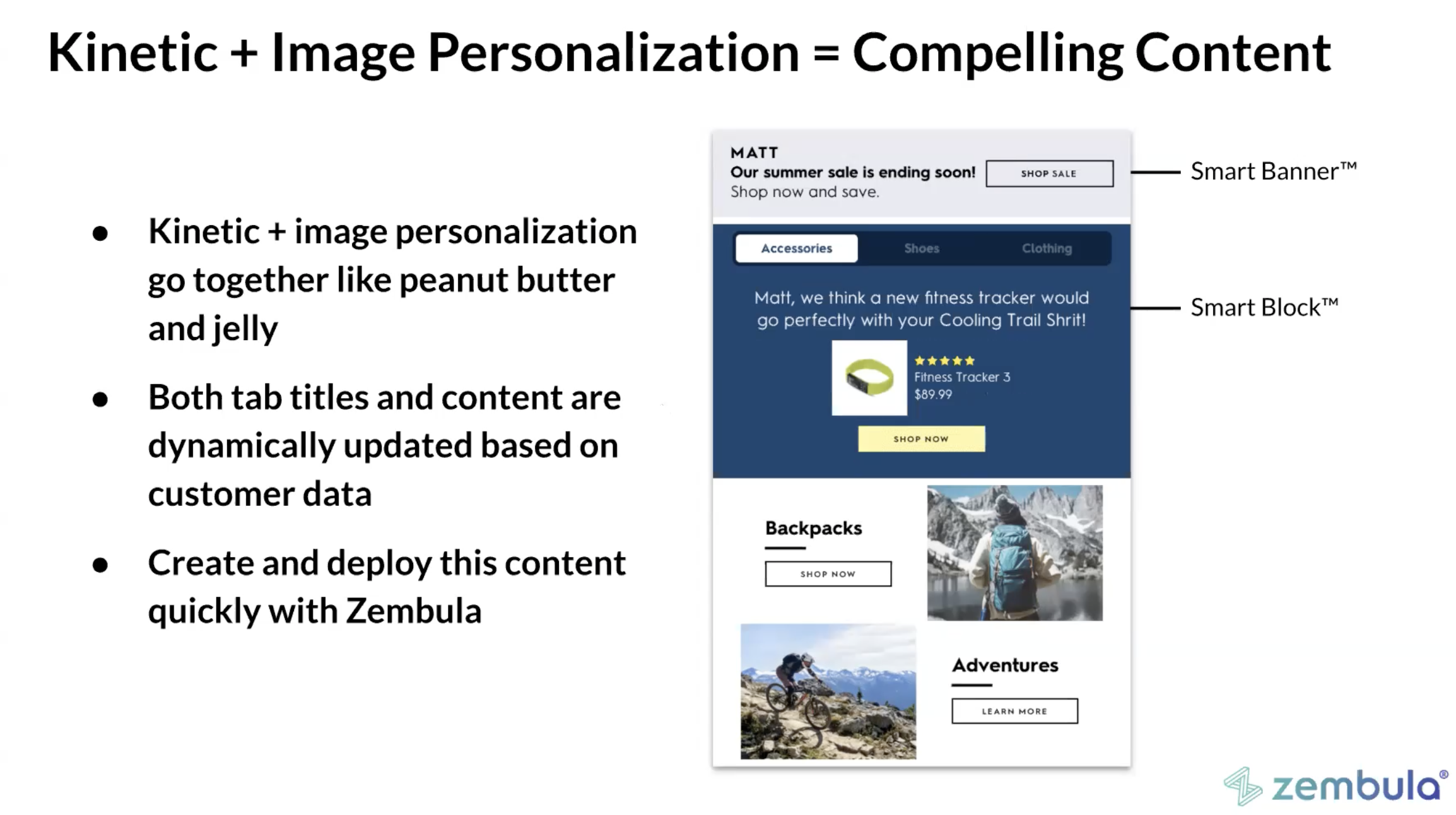 kinetic personalization