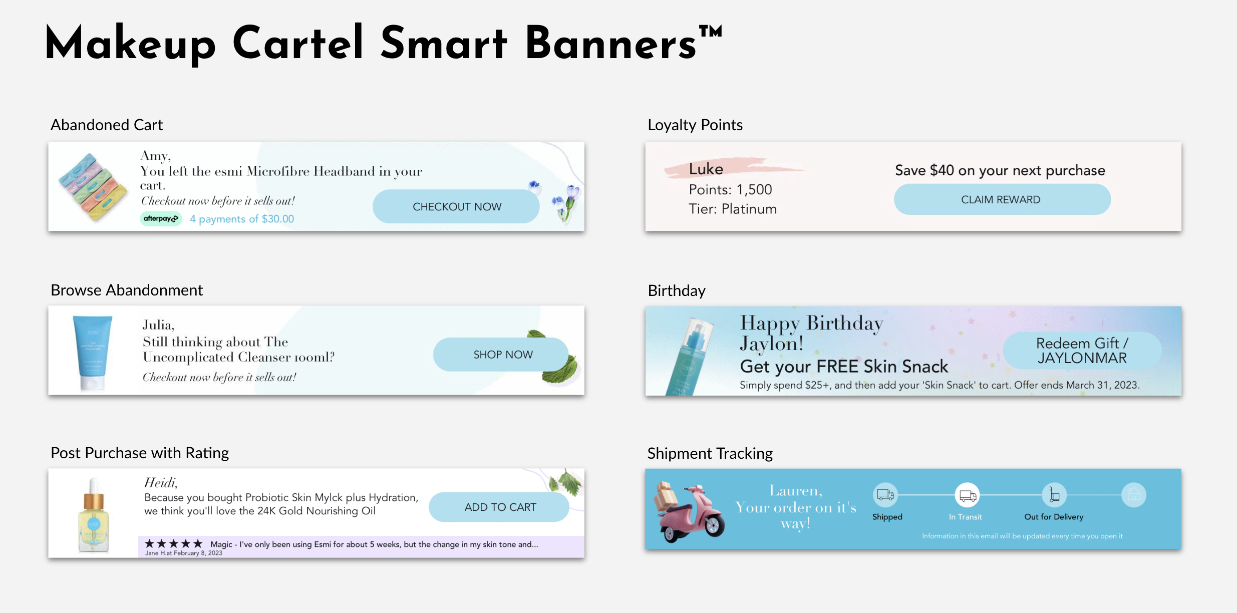 makeup cartel Smart Banners™