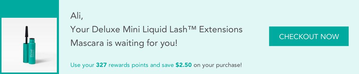 Smart Banner personalized email example at top of email