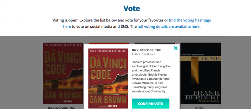 the great american read interactive content marketing the great american read interactive content marketing
