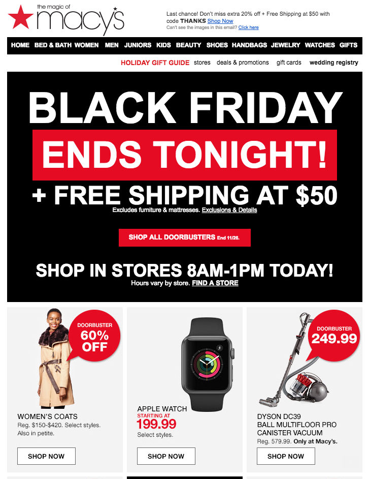 Black Friday Macys